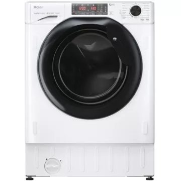 Lave linge séchant hublot  encastrable 							HAIER				HWD90B416FWB-FR